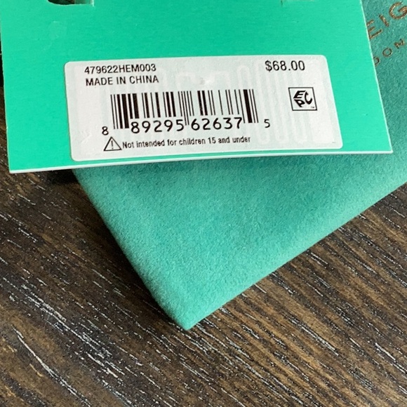 Kurt Geiger Signature Eagle Patina Stone Drop Earrings NWT - Picture 5 of 6